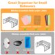 thumbnail image 5 of 2 Paquetes de Organizador de Tablas de Cortar, Soporte para Tablas de Cortar, Bandeja para Hornear Galletas, Hojas de Enfriamiento, Estantes Pequeños, Soporte de Almacenamiento para Gabinete de Cocin, 5 of 10