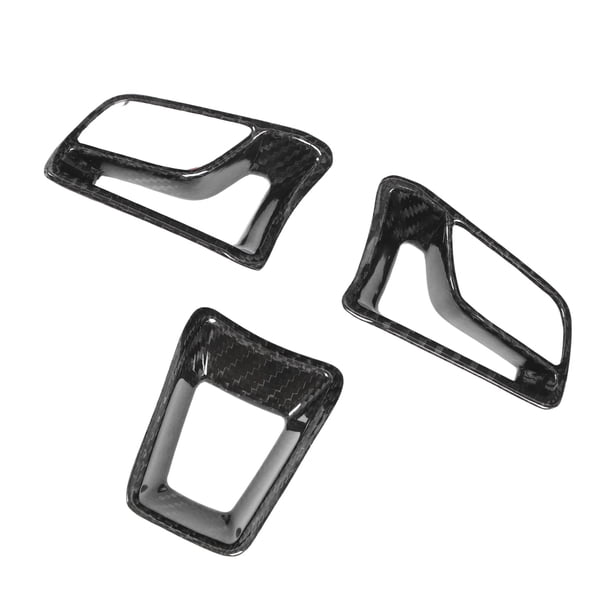 Embellecedor De La Cubierta Del Volante, Fácil De Instalar Calcomanía Para Volante Calcomanía De Alta Resistencia Resistente Al Desgaste Ajuste Perfecto Para El Automóvil ANGGREK Otros