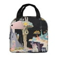 thumbnail image 1 of Disketp Cute Mushroom Landscape Bolsa Térmica para Almuerzo para Hombre y Mujer, Ideal para Trabajo, Senderismo y Picnic, 1 of 8