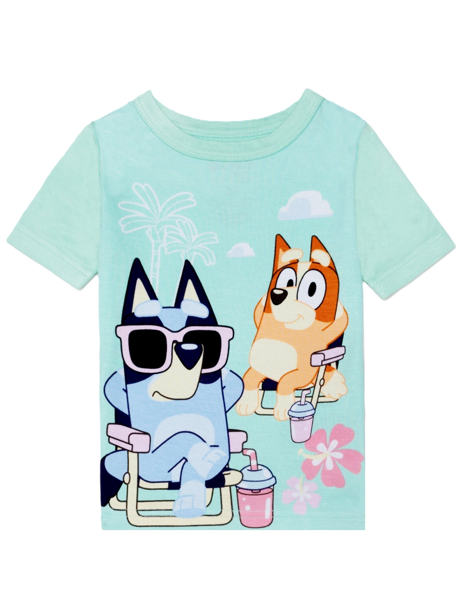 Character Toddler Tee and Shorts Viscose Pajama Set, 2-Piece, Sizes 12M-5T