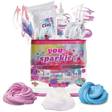 Geoffrey's Toy Box Sparkle Slime 39 Pieces Magical Maker Set