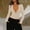 #4Beige, variant on Byworldtasic Women's Long Sleeve Deep V Neck Shirt Ribbed Knit Going Out Tops Slim Fit Crop Trendy Y5k Blouses