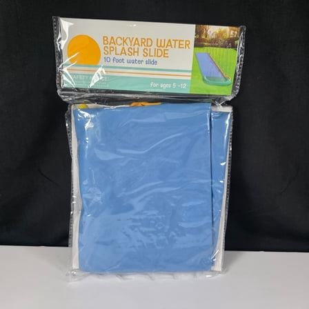 Backyard Water Splash Slide 10ft Unbranded Inflatable Outdoor Fun Toy