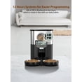 thumbnail image 4 of FURCLAN Automatic Pet Feeder, 5L/20 Cups, for 2 Cats, Timer, Voice Function, 2 Stainless Steel Bowls, Black, 4 of 14