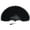 All Black, variant on WINDLAND Feathered Fan Inspire by the 1920s Ideal for Holiday Parties Costumes Carnival Celebration Women Costume Dancing