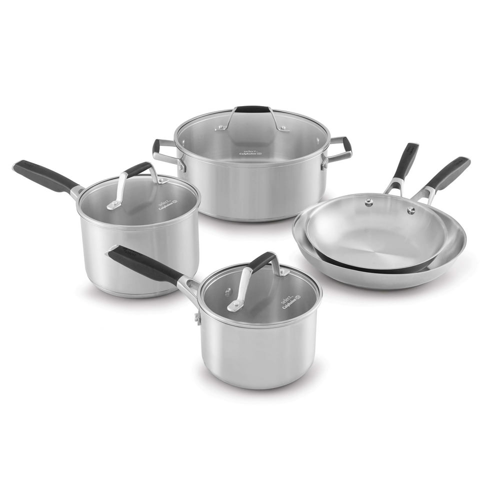 Select by Calphalon Stainless Steel 8Piece Cookware Set