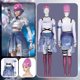 thumbnail image 2 of Disfraz de Cosplay de OW Kiriko para mujeres adultas y niñas, camisetas, chaqueta, pantalones cortos, sombrero, trajes de fantasía, ropa para fiesta de carnaval y Halloween, 2 of 5