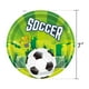 thumbnail image 4 of Cubiertos para fiesta de cumpleaños con temática de fútbol para niños, decoración, vaso, plato, servilleta, pancarta, mantel, conjunto de suministros para fiesta de globos, 4 of 4