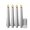 E, variant on Halloween Ghost Flameless Taper Candles, 9.5" White Ghosts Flickering Taper Candle Lights with Remote Control for Dinner Table Fireplace Home Party Decor, 2 Pack