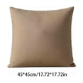 thumbnail image 2 of Striped Checkered 18x18 Square Throw Pillow Cover for Sofa Living Room Couch Bedroom Home Office Waist Support Cushion Cover Soft Breathable Modern Home Decor Housewarming Gift, 2 of 6