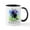 White/Black Inside, variant on CafePress - Leo The Lion Zodiac Mug - 11 oz Ceramic Mug - Novelty Coffee Tea Cup