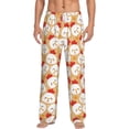 thumbnail image 2 of Kdxio Cartoon Chicken Print Men's Sleep Pajama Pant Lounge Pants with Pockets, 2 of 8