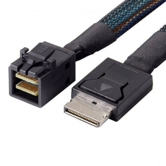 CY OCuLink PCIe PCI-Express SFF-8611 4i to SFF-8643 SSD Data Active Cable 50cm