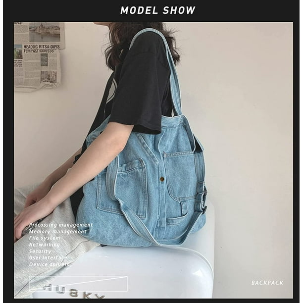 School bag jeans discount
