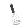 thumbnail image 4 of Machacador de patatas manual para preparar alimentos, triturador de guisantes manual, acero inoxidable Redondo, 4 of 9