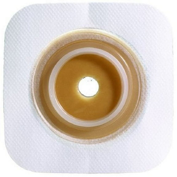 Convatec Sur-Fit Natura Stomahesive Flexible Wafer 1 3/4" Flange 1 3/8" Stoma Tan - Box of 10