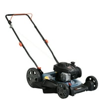 SENIX 21-Inch 140 cc 4-Cycle Gas Powered Push Lawn Mower, 2-In-1, Dual Lever Height Adjustment, LSPG-M6