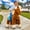 Brown, variant on PonyCycle Ride-On Unicorn Toy for Toddler Girls, Walking Motion, No Battery, Ages 3-4, Rainbow, X32
