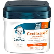 Gerber Good Start Gentle (HMO) Non-GMO Powder Infant Formula Stage 1 23.2 oz