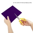 thumbnail image 5 of Uxcell Self-Adhesive Velvet Patches Repair Patches Purple 4Pcs, 5 of 5