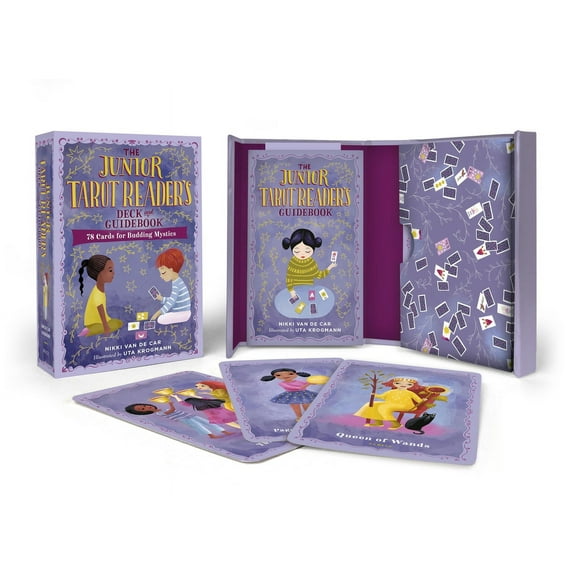 The Junior Handbook The Junior Tarot Reader's Deck and Guidebook: 78 Cards for Budding Mystics, (Hardcover)