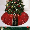 thumbnail image 6 of FMSHPON Valentine's Day Mother's Day Red Heart Love Xmas Christmas Tree Skirt Stand Mat for Holiday Party Decoration Indoor Outdoor 36 inches, 6 of 6