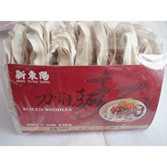 zznosell - NineChef Bundle - Hsin Tung Yang Sliced Noodles 400g (pack 200)   1 NineChef Brand Long Handle Spoon