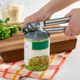 Mainstays Comfort Handle Manual Stainless Steel Can Opener, Silver