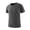 Dark Gray, variant on Big & Tall Men's Athletic T-Shirt Quick Dry Raglan Short Sleeve Ice Silk Crew Neck Tee Moisture Wicking Breathable Performance Workout Top for Summer Outdoor