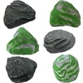 thumbnail image 1 of Flocking Floating Rock Pumice Ornament Artificial Stone Aquarium Fish Tank Landscaping Decoration, 1 of 8