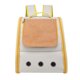 thumbnail image 1 of Mochila de transporte para gatos, transpirable, con ventana grande, portátil, bolsa de viaje para mascotas con asa para cachorros, color beige, 1 of 5