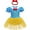 Blue with yellow cross, variant on QEFJNO 3-18M Baby Girl Princess Dress Up Clothes Romper Dress + Headband Set Halloween Christmas Birthday Party