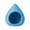Blue, variant on OANLKGI Ceramic Hamster Hideout, Teardrop‑Shaped Hamster House and Habitat, Small Pet Cave House, Breathable Ceramic Sleeping Nest for Hamsters, Gerbils, Mice, Sugar Gliders Cage Decor