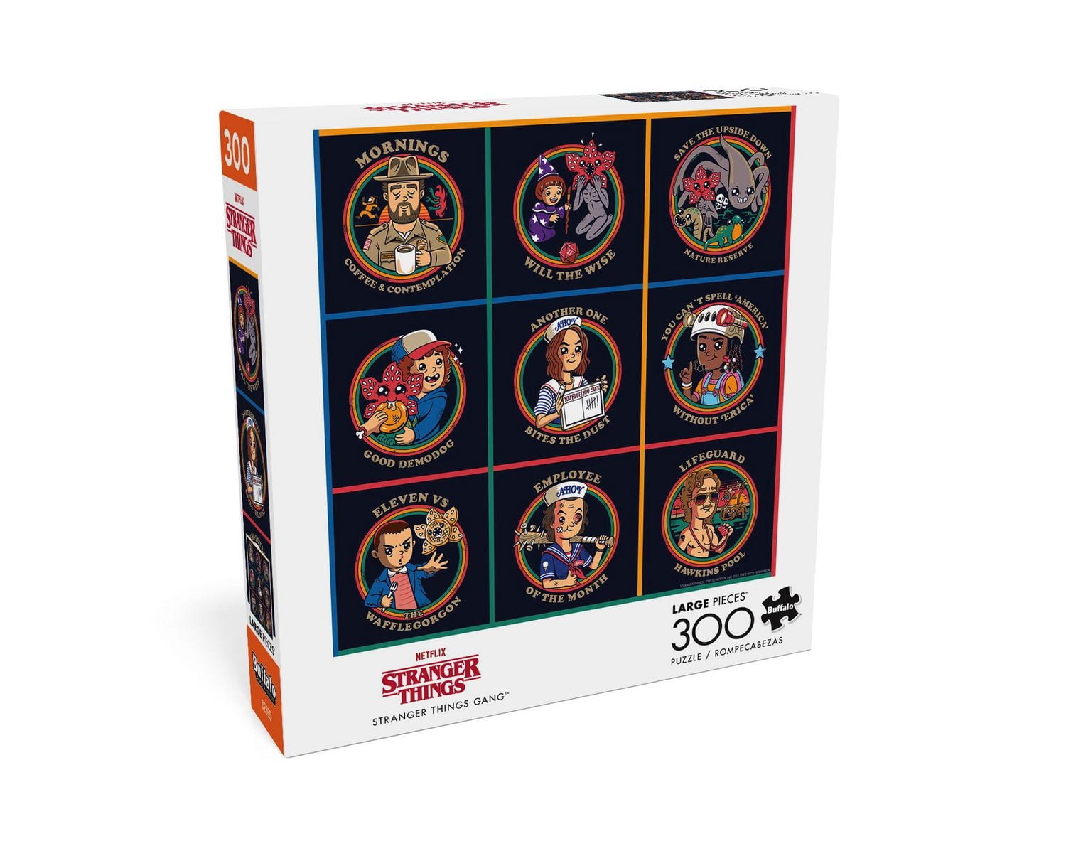 Buffalo Games - Netflix - Stranger Things Gang - 300 Piece Jigsaw Puzzle