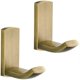 thumbnail image 1 of Antique Brass Towel Hook, Wall Mounted Skirt Hook Bathroom Vintage Hood Hook 2 Pack, 1 of 5
