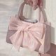 thumbnail image 4 of Sywqhk Bow Fairy Bolso Mujer Tote Sólido Hombro Crossbody Mujer Monederos (Rosa) Sywqhk Para estrenar, 4 of 8