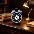 thumbnail image 6 of Loud Alarm Clock for Heavy Sleepers Adults 3.35 Inches Twin Bell Clocks Battery Operated Alarm Clocks with Large Numbers Analog Alarm Clocks for Bedrooms Decoration, 6 of 6