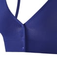 thumbnail image 4 of Kilaqueen Women's Seamless Front-Closure Nursing Bra, Wireless Maternity Bra with Removable Pads & Waffle Knit Texture, 4 of 5