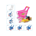 thumbnail image 2 of XZNGL Jouets pour Enfants Chariots de Magasinage pour Enfants Jouets Poussoirs, 2 of 2