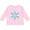 AD-Pink, variant on Inktastic Icy Blue Winter Snowflake Boys or Girls Long Sleeve Toddler T-Shirt