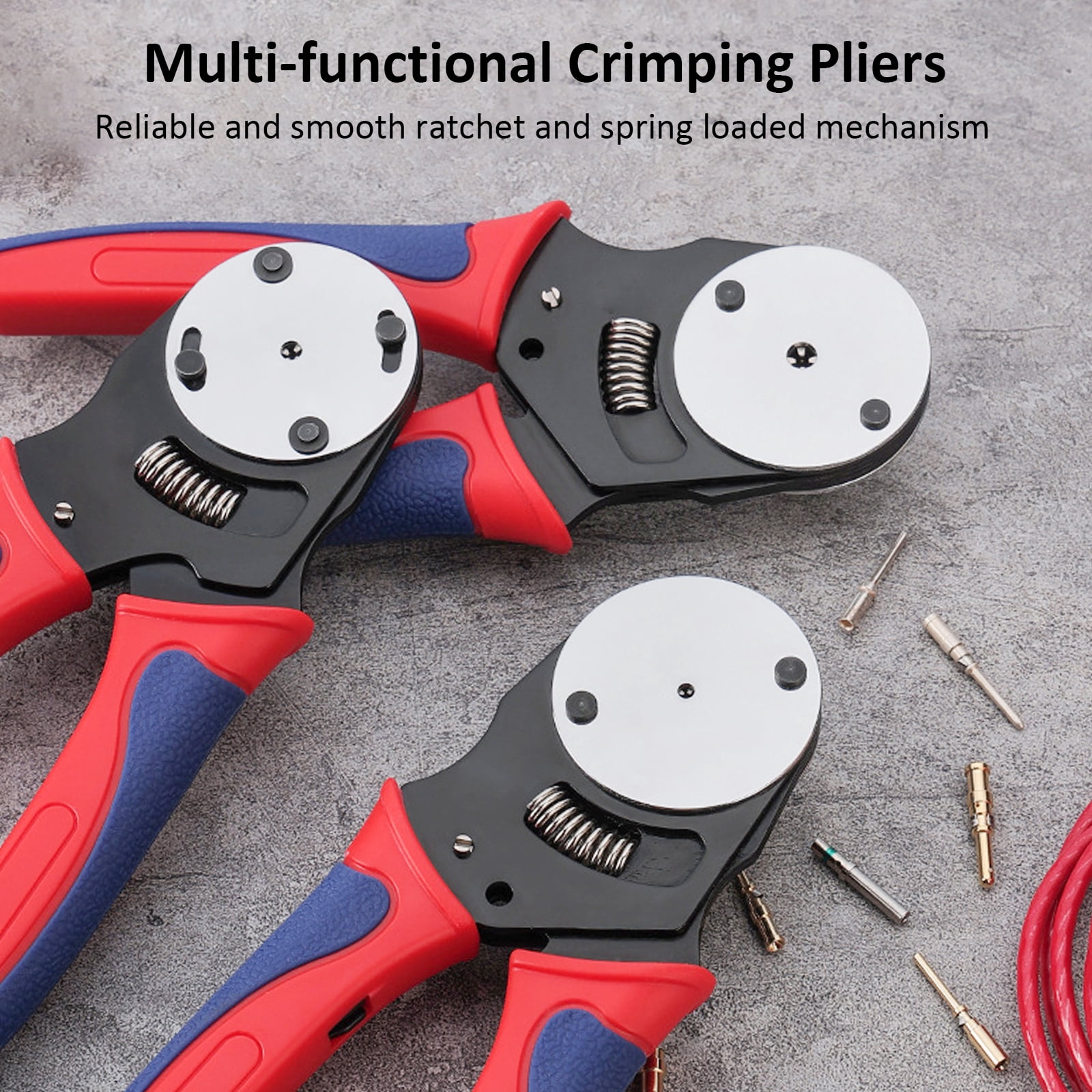 UNTERING Deutsch Crimper 4 Way Crimper Deutsch Crimping Wire Crimper Tool for Deutsch for Car Application