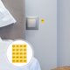 thumbnail image 1 of unbranded 20Ud Sticker Decorativo on Off En PVC Amarillo Para Etiquetado De Dispositivos Y Aviso, 1 of 6