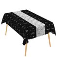 thumbnail image 6 of Duangreer Halloween Rectangle Tablecloth, Black Spiderweb Skull Print, Table Cover with Waterproof Wrinkle Resistant for Party Decors, 60 x 70 Inch, 6 of 6