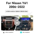 thumbnail image 4 of TPXINXIN for Nissan Y61 2006-2022 Android 12.3 inch Car Radio Multimedia Video Wireless Carplay Autoradio Stereo GPS Navigation Head Unit, 4 of 10
