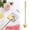 M, variant on Yooci Decorative Long-Handle Spoon – Stainless Steel Stirrer with Floral & Heart Designs