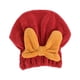 thumbnail image 1 of Toalla superabsorbente para cabello mojado, gorro de baño de terciopelo coral con lazo para cabello seco que absorbe el agua y se seca rápidamente., 1 of 1