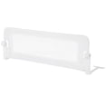 thumbnail image 1 of Costway 1 PCS 42" Toddler Foldable Bed Rail with Adjustable Safety Strap Bedrail Guard White, 1 of 8