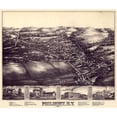 thumbnail image 3 of Unknown 13x12 Black Modern Framed Museum Art Print Titled - Philmont New York -1881, 3 of 5