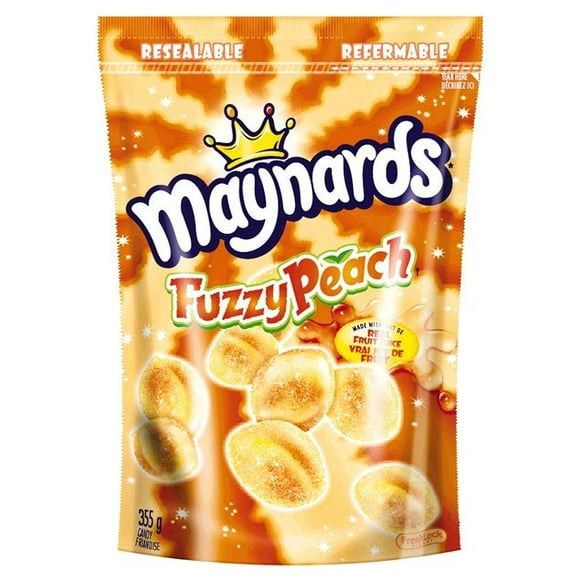 Maynards Fuzzy Peach Candy | 355G/Unit, 1 Unit/Case