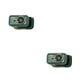 thumbnail image 1 of Bewildely Soporte multiusos para almacenamiento de escobas, sin perforaciones, autoadhesivo, resistente, montado en la pared, organizador de verde 2piezas, 1 of 6